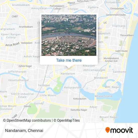 Nandanam map