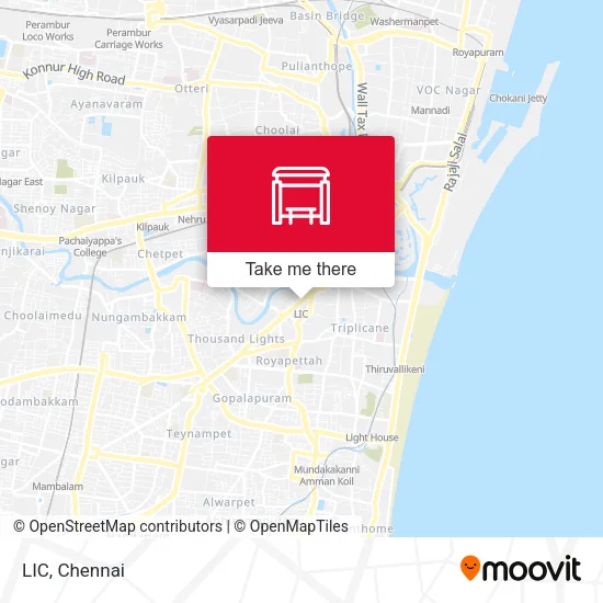 LIC map