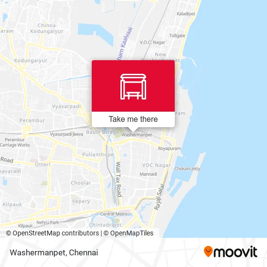 Washermanpet map
