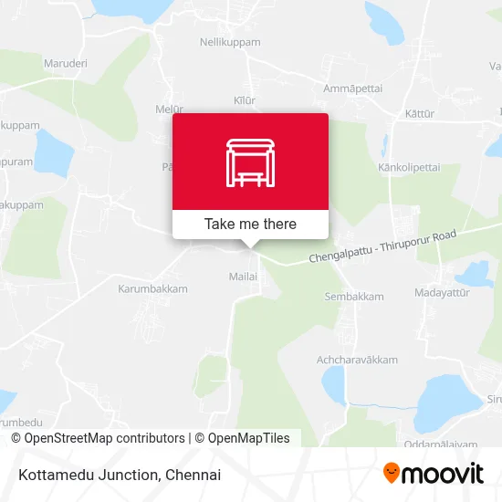 Kottamedu Junction map