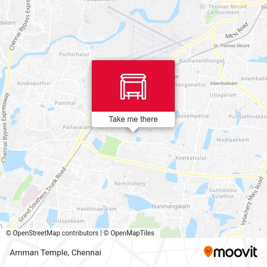 Amman Temple map