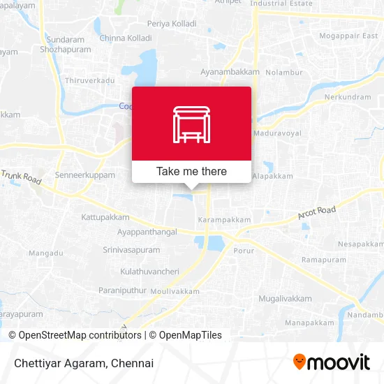 Chettiyar Agaram map