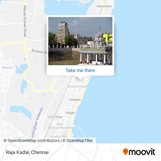 Raja Kadai map