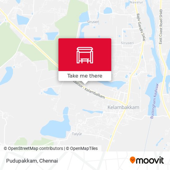 Pudupakkam map