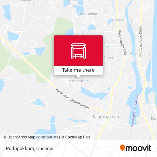 Pudupakkam map