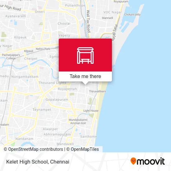 Kelet High School map