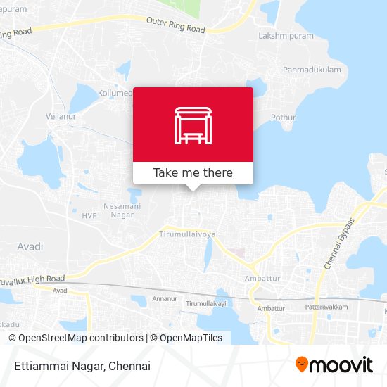 Ettiammai Nagar map