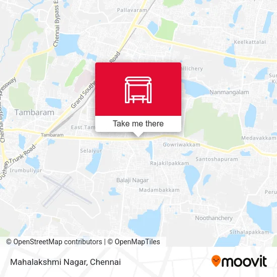 Mahalakshmi Nagar map