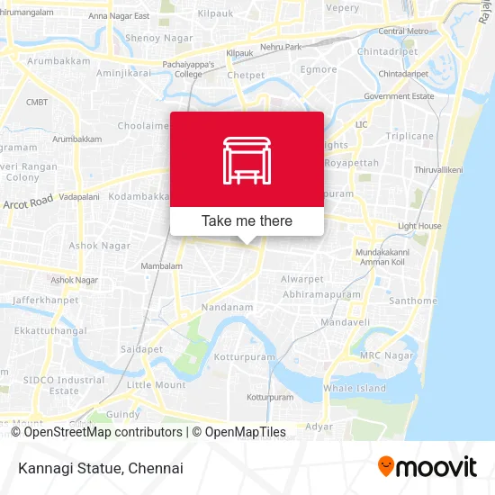 Kannagi Statue map