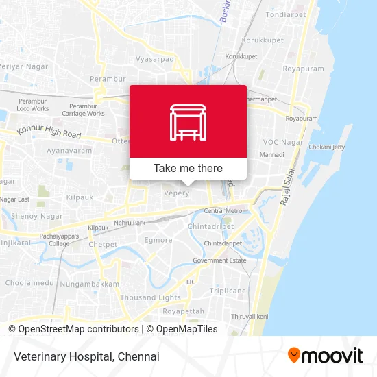 Veterinary Hospital map