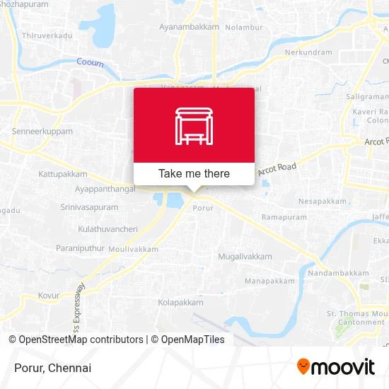 Porur map