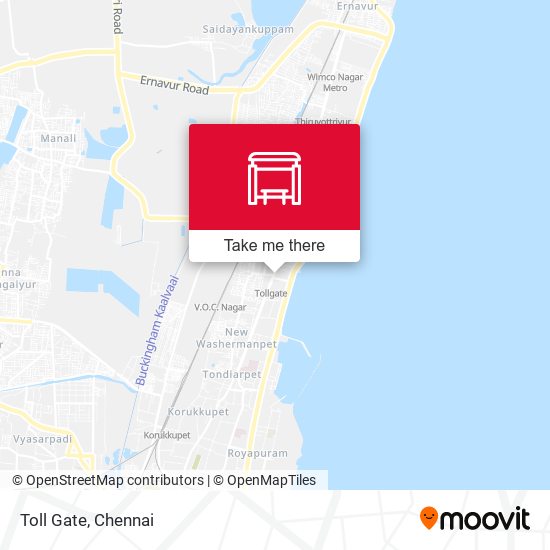 Toll Gate map