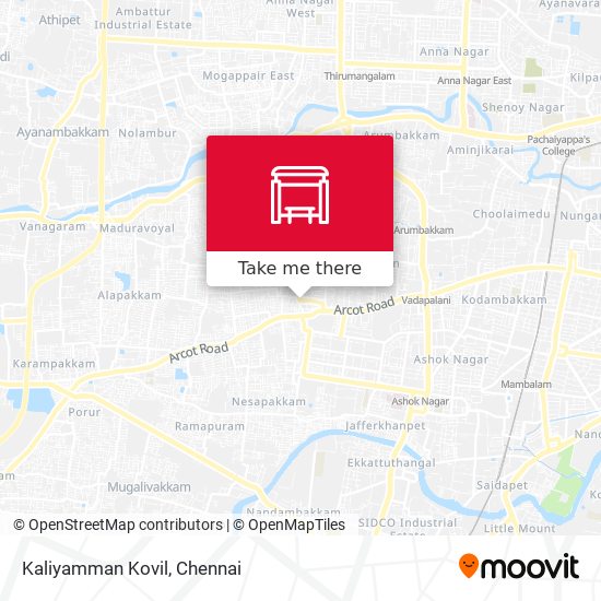 Kaliyamman Kovil map