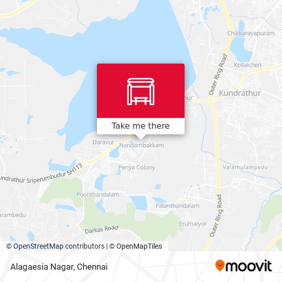 Alagaesia Nagar map