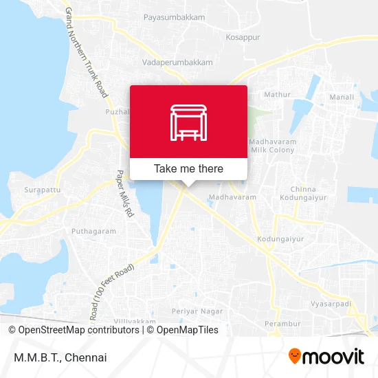 M.M.B.T. map