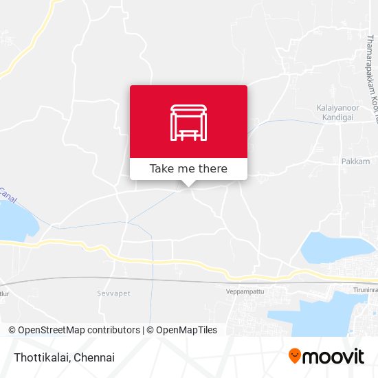 Thottikalai map