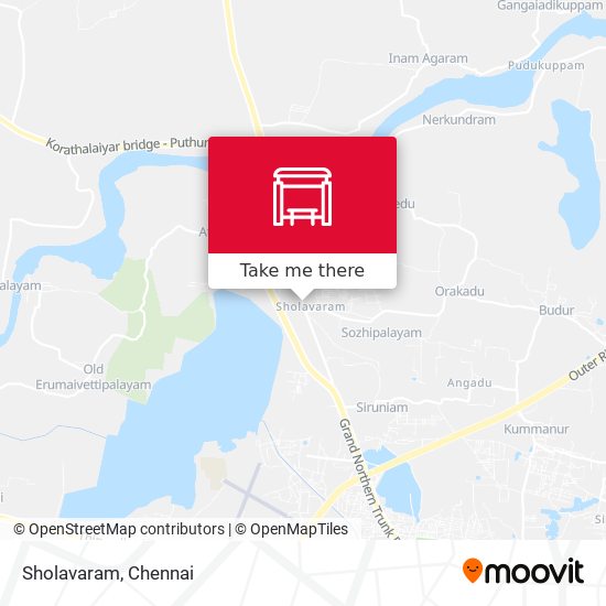 Sholavaram map