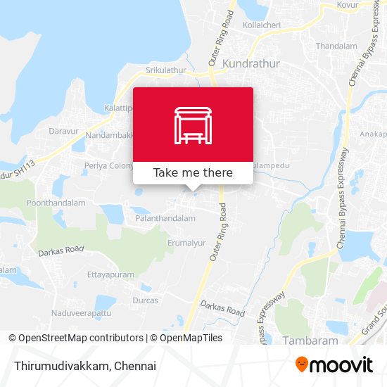 Thirumudivakkam map