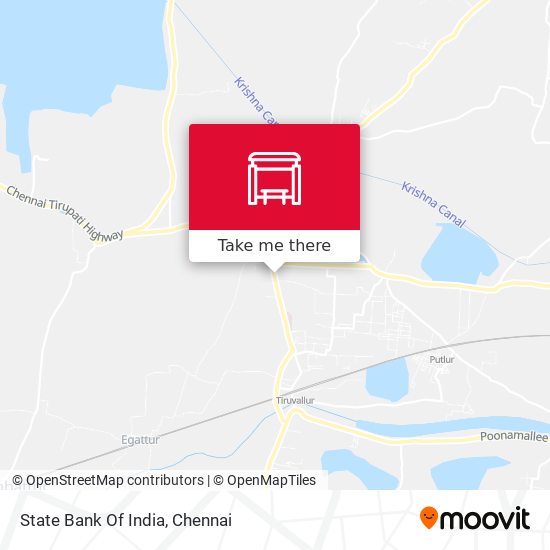 State Bank Of India map