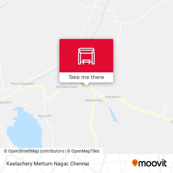 Keelachery Mettum Nagar map