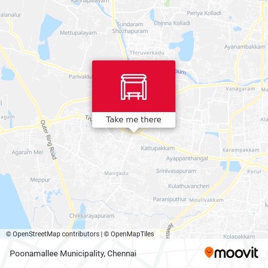 Poonamallee Municipality map