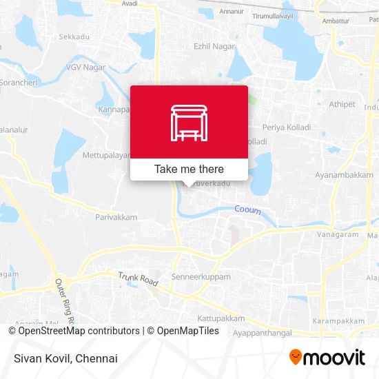 Sivan Kovil map