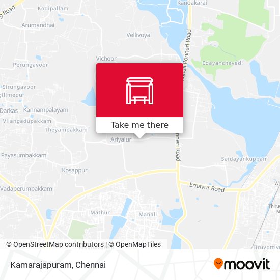 Kamarajapuram map