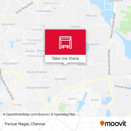 Periyar Nagar map