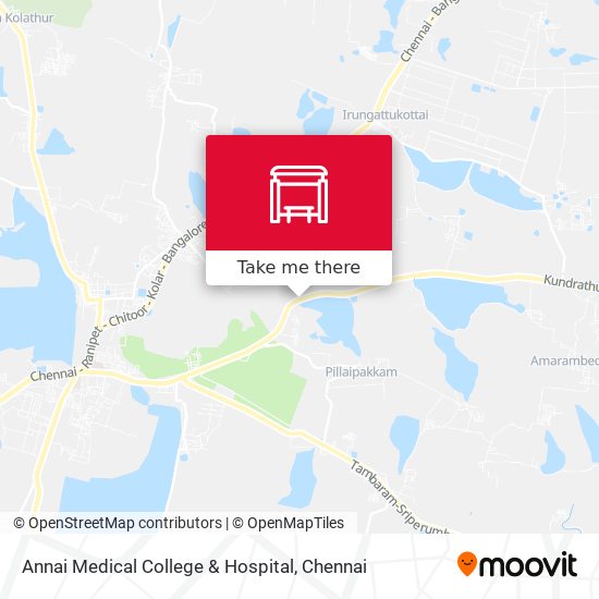 Annai Medical College & Hospital map