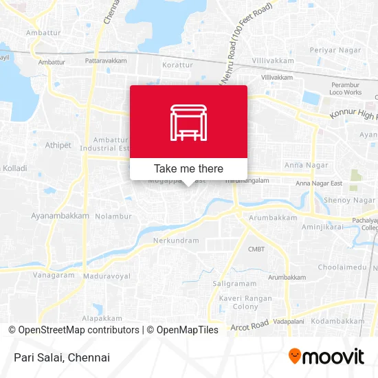 Pari Salai map