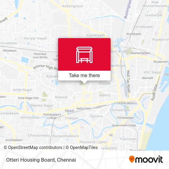 Otteri Housing Board map