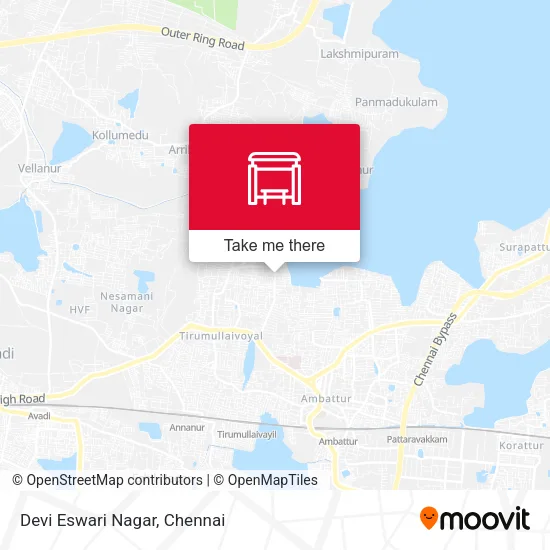 Devi Eswari Nagar map