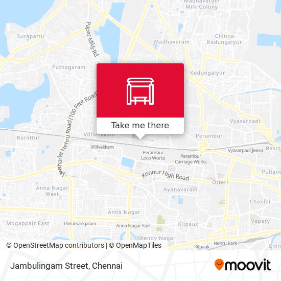 Jambulingam Street map