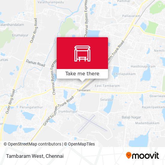 Tambaram West map