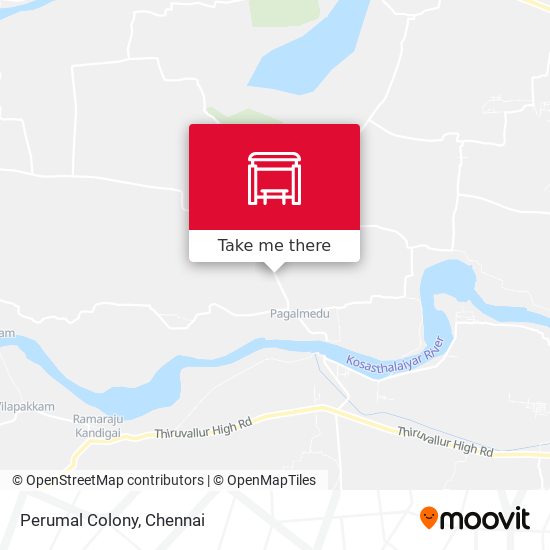 Perumal Colony map