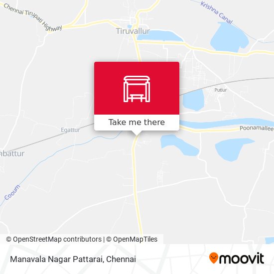 Manavala Nagar Pattarai map