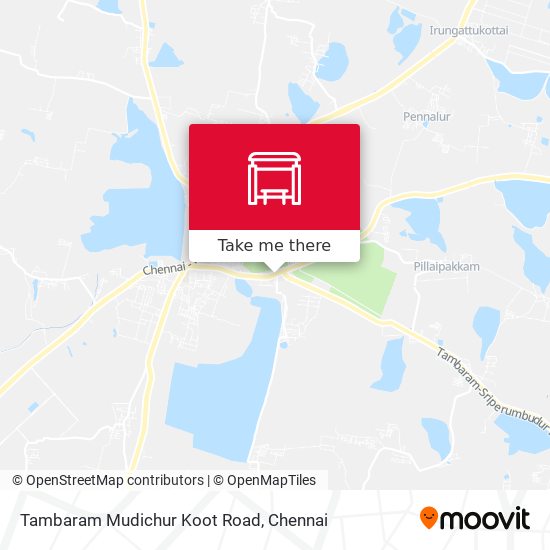 Tambaram Mudichur Koot Road map