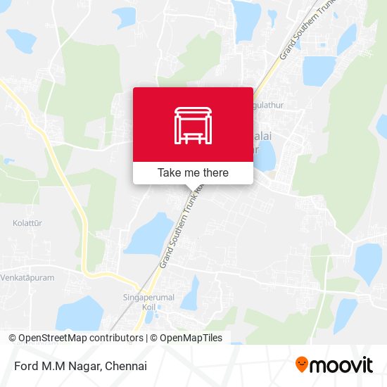 Ford M.M. Nagar map