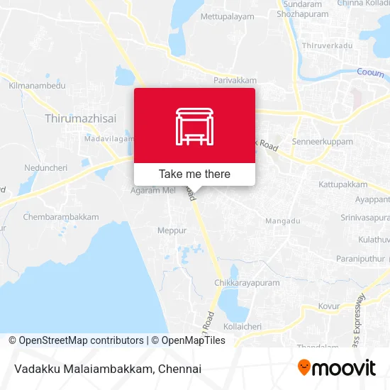 Vadakku Malaiambakkam map