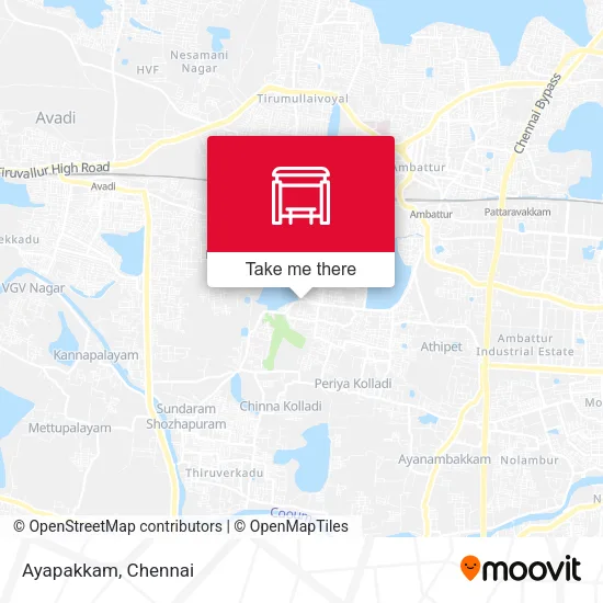 Ayapakkam map