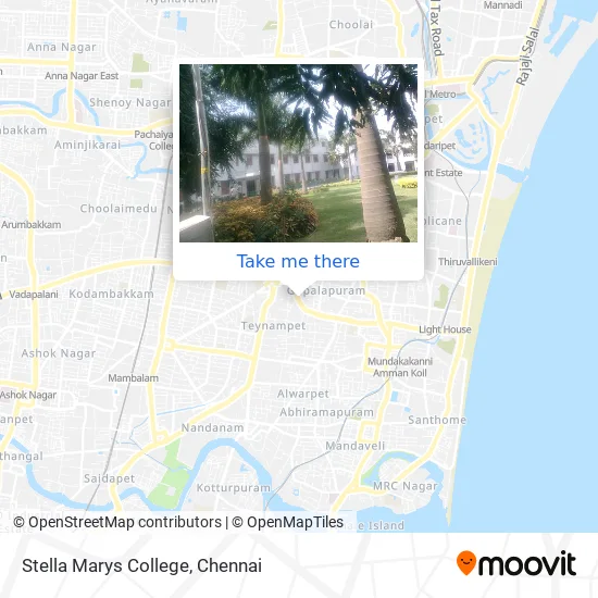 Stella Marys College map