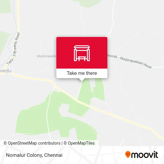 Nomalur Colony map