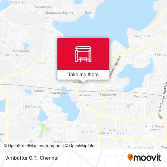 Ambattur O.T. map