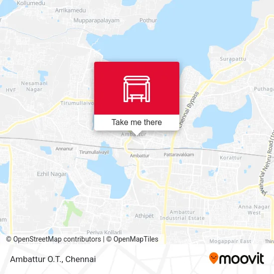 Ambattur O.T. map