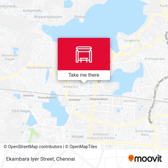 Ekambara Iyer Street map