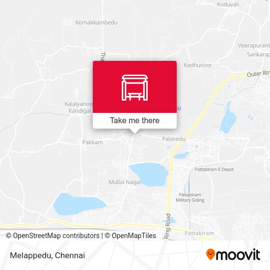 Melappedu map