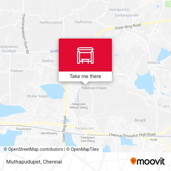 Muthapudupet map
