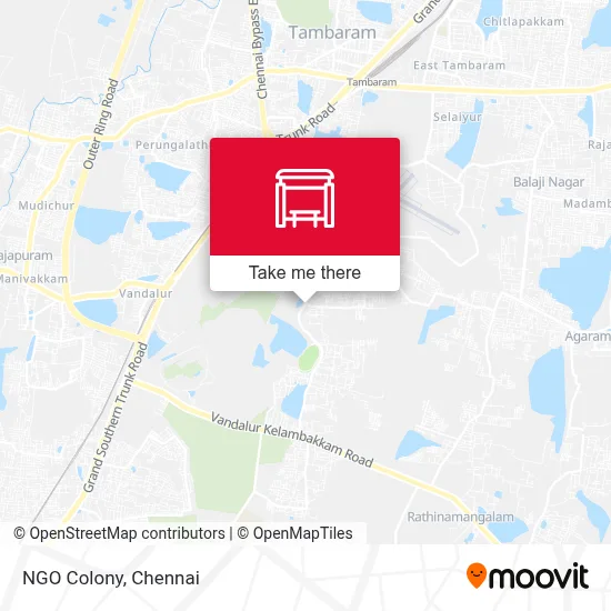 Ngo Colony map