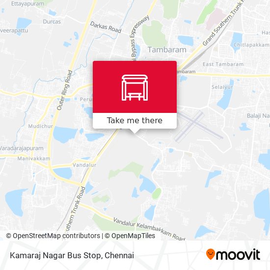 Kamaraj Nagar Bus Stop map