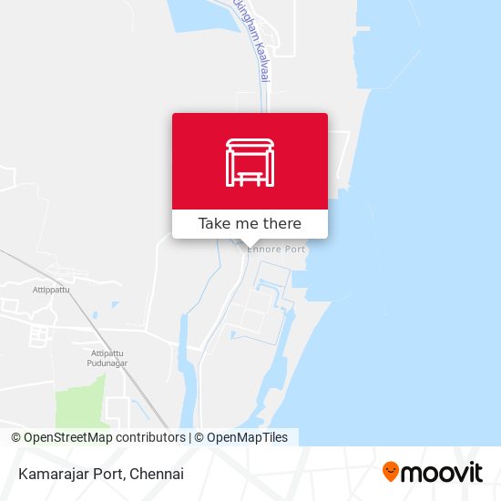 Kamarajar Port map